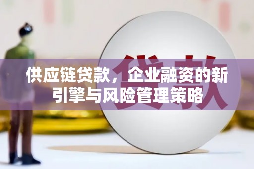 香洲供应链贷款，企业融资的新引擎与风险管理策略