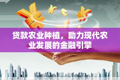 香洲贷款农业种植，助力现代农业发展的金融引擎