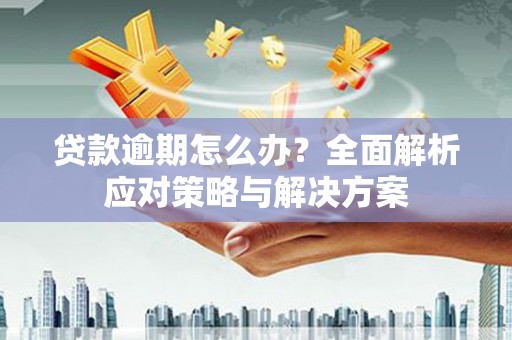 香洲贷款逾期怎么办？全面解析应对策略与解决方案