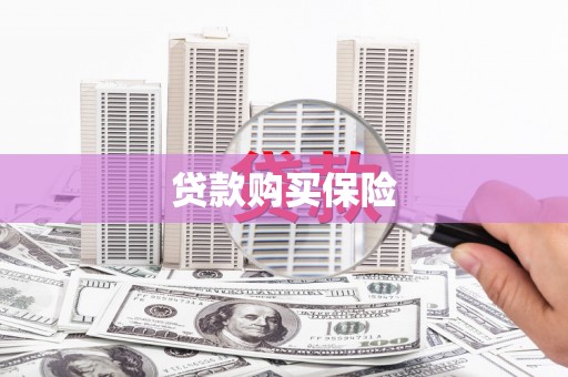 香洲贷款购买保险