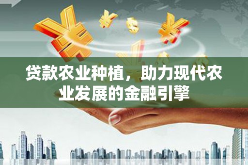 香洲贷款农业种植，助力现代农业发展的金融引擎